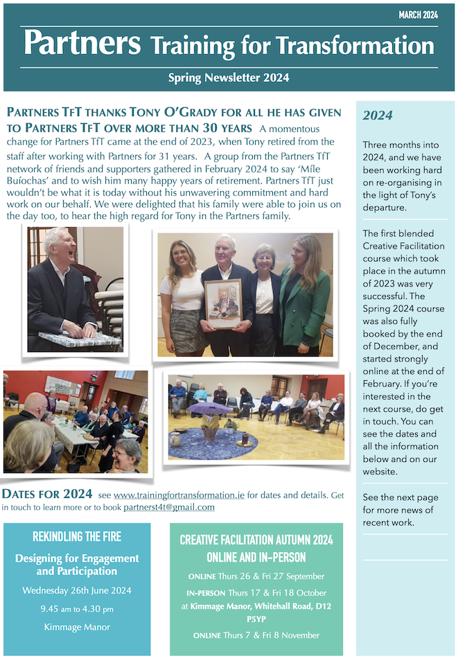 Partners TfT Newsletter Spring 2024 IMG